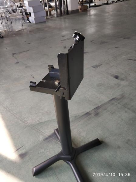 Black Space Saving Bar Table Legs Flip Top Table Base Cast Iron Table Bas legs