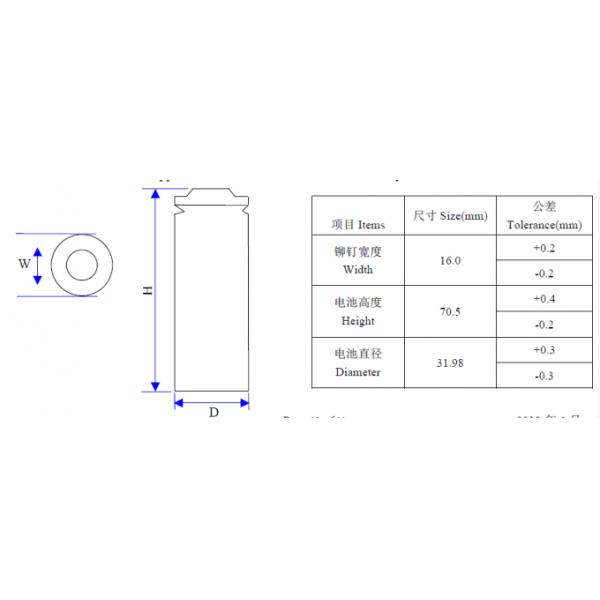 Long Cycle Life 32700 3.2 V 6000mah Lifepo4 Battery 6AH Lifepo4 Ev Battery