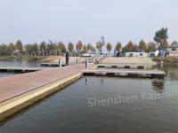 Doca do dedo do Decking de Marine Aluminum Floating Dock WPC da durabilidade