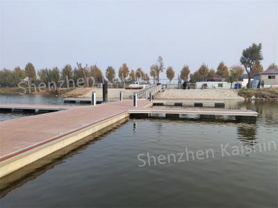 Doca do dedo do Decking de Marine Aluminum Floating Dock WPC da durabilidade