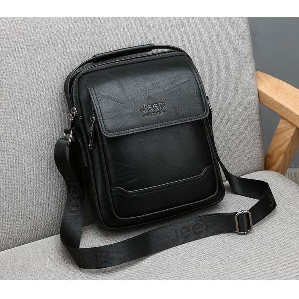 OEM Shoulder Messenger Bag Polyester JeepBuluo Leather Casual Bag