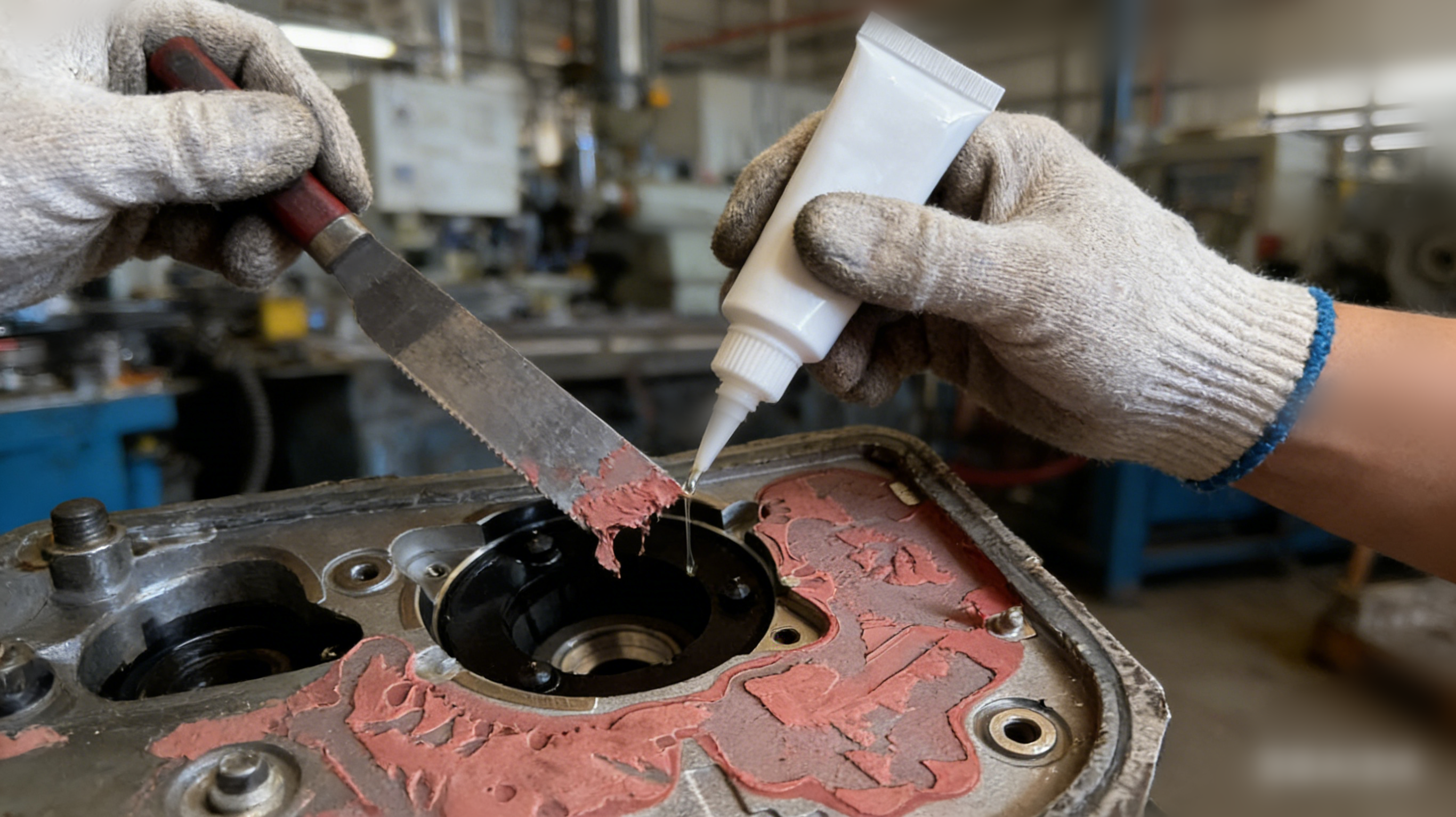 Eco-Friendly Silicone Elastomer Dissolver CL-T03 Fast Cleaning for Metal Plastic Bonded Parts