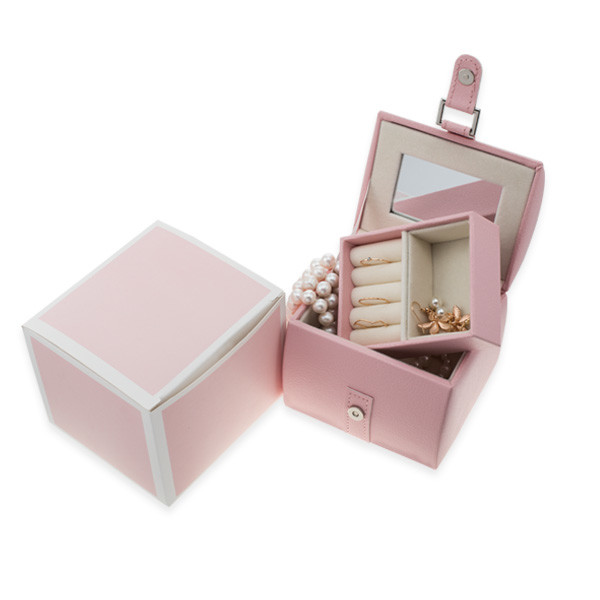 Lightweight Earring Packaging Boxes , Dust Proof Lockable Jewelry Box