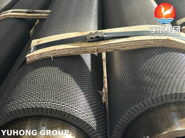 Serrated Helical Finned Tube ASTM A312 TP304 For Economizers