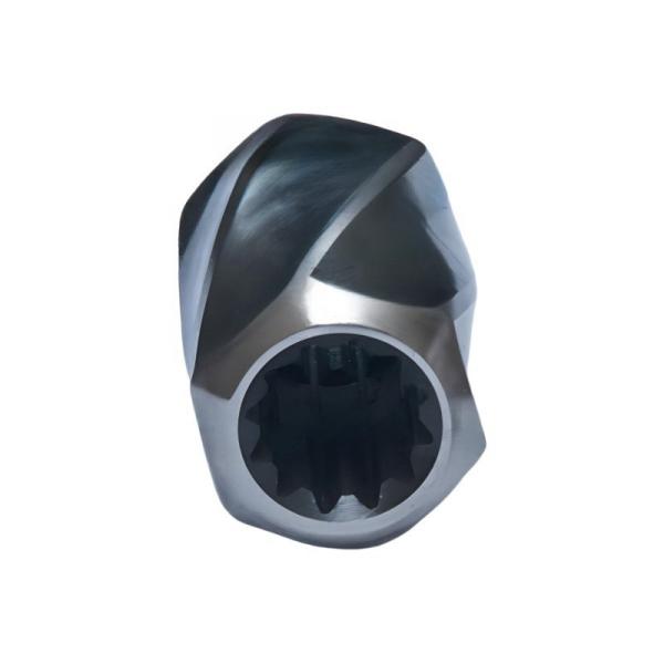 DIN GB Mixing Rotor Vacuum Hardened Polymer Extrusion Machine Parts For Rubber And Plastic