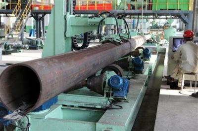 API 2B Certified LSAW/Welded Carbon Steel Pipes used in pile structures