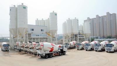 HZS180 Sany Batching Plant , Concrete Batch Mix Plant 180m3/h Productivity