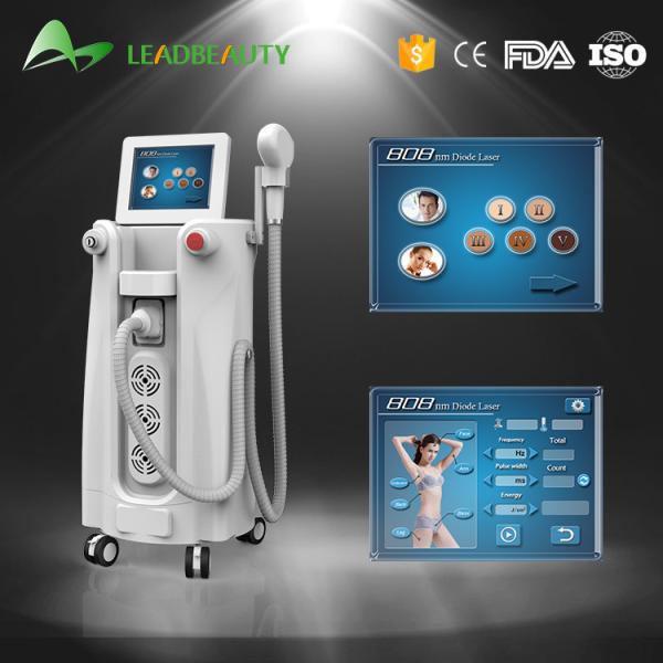Germany bars 808nm diode laser hair removal machine/ 808 body hair removal/ permanent hair removal