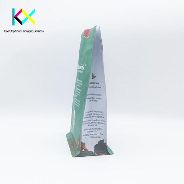 EU Bolsa De Cafe 250 Gram Coffee Bags Compostable Coffee Pouches Customized