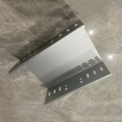 Rectangular Steel Integrated Channel Type Raceway Cable Tray 2.0mm Galvanized Steel Cable Tray
