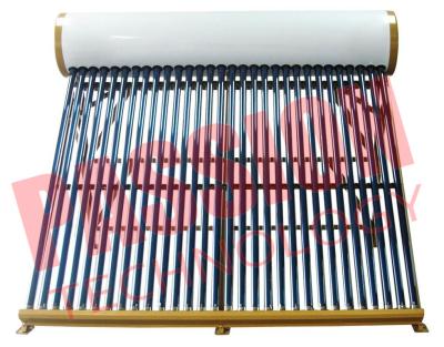 Cor solar térmica não pressurizada do branco do esmalte do tubo de vácuo do aquecedor de água