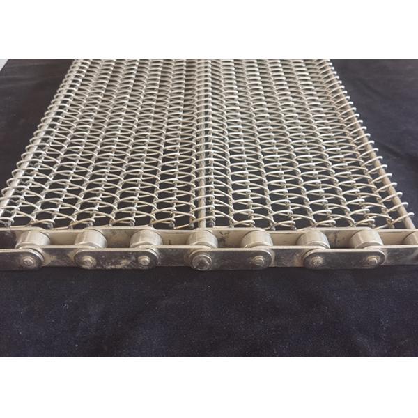 Spiral Heat Resistant 304 Wire Mesh Conveyor Belt For Oven Baking Industries