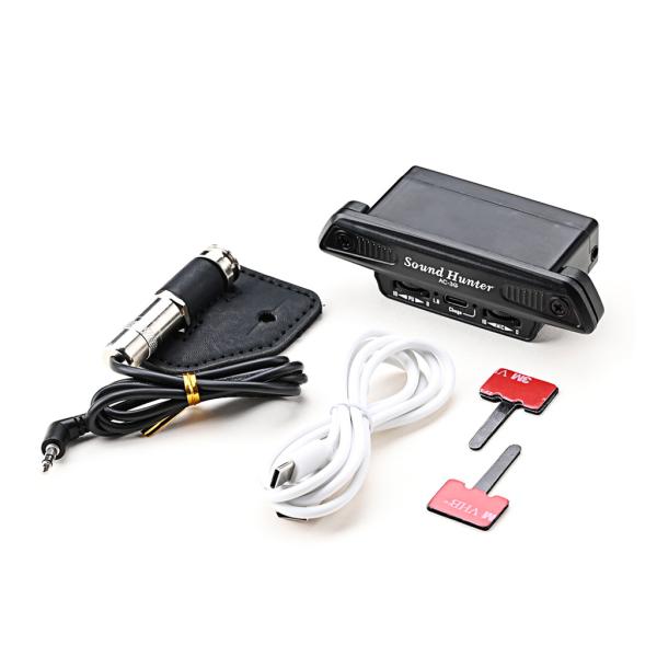 Активный звуковой отверстий гитарный пикап с микрофоном Humbucker Акустическая народная гитара Управление громкостью Sound Hunter AC-3G