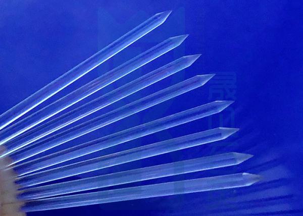 Rod en verre du quartz ISO9001 polissant la résistance thermique de chauffage d'espace libre transparent