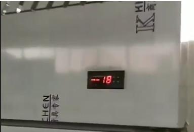 Home Vertical Stainless Steel Freezers Air Cooling