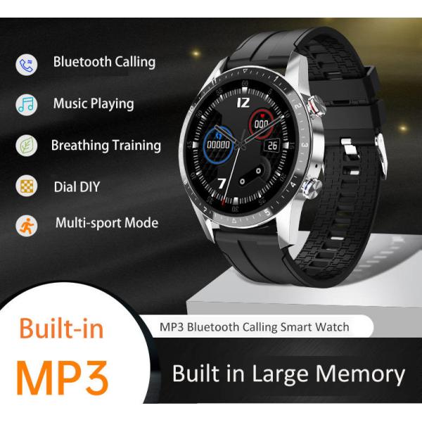 Large Memory Bluetooth IOT Devices Smart Watch Built In MP3 Iphone Compatible