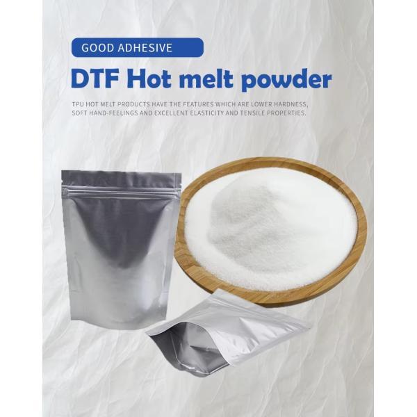 Dtf Hot Melt Powder Pet Film Powder for Heat Transfer Printing Dtf Soft Powder