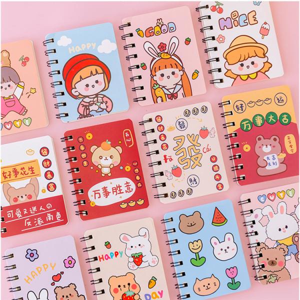 Мода Эко A7 дружественный животный пользовательский мини-каваи для детей милый спиральный блокнот для подарка