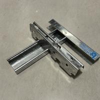 Structural Support Slotted Track Metal Framing With Corrosion Resistance And Bolted Or Welded Installation Method