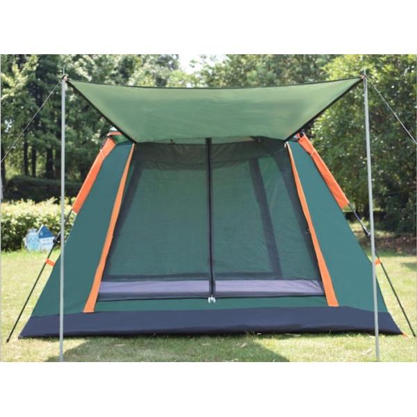 150*210*120 см водонепроницаемый оранжевый 210D полиэстерный рипстоп с покрытием PU3500+ Наружные кемпинговые палатки подходят для 2 ~ 3 человек