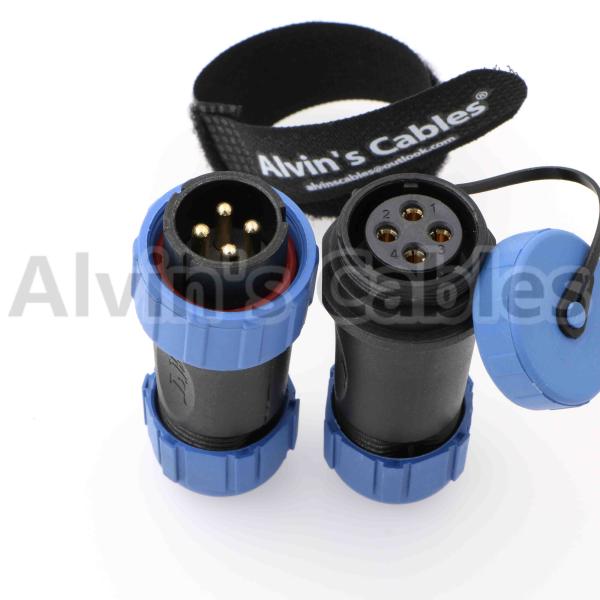 SP13 Series Plastic Electrical Connectors 125-500V Rated Voltage Mating Cycle Over 500