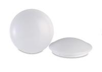 Techo antirrobo con luces LED montadas en superficie, luz de techo blanca para baño