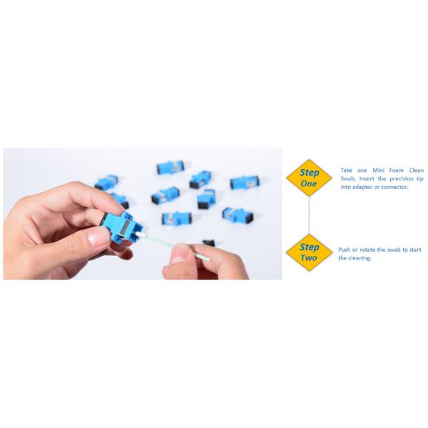 Fiber Connector 1.25mm LC MU Cleaning Stick/swab Fiber Optic Cleaner Pen Cleaning Stick/swab