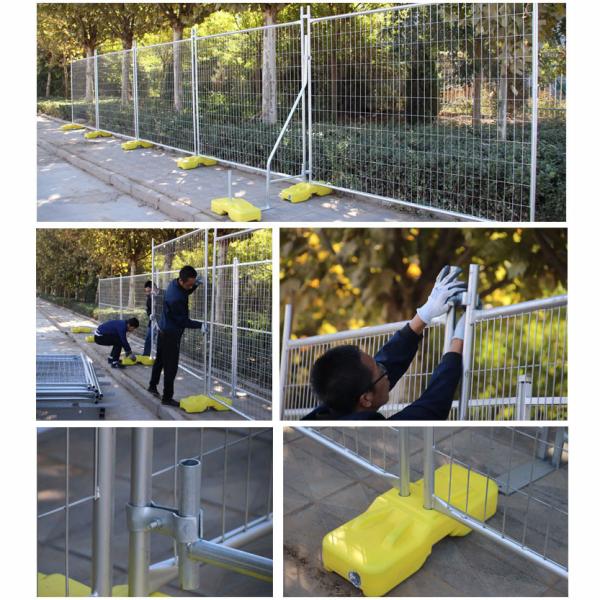 Outdoor Galvanized Australian Standards Temporary Fencing Panels Construction Site Fence