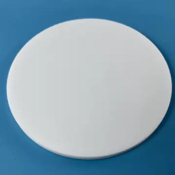 Custom Fused Silica Quartz Glass Plate Laboratory Frosted Opaque White Quartz