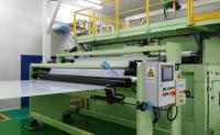 Ligne d'assemblage automatisée avancée pour la production de films de batterie BSF 3000 mm Largeur 100 m/min Vitesse 1000 T/Y Capacité de production annuelle