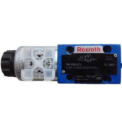 Rexroth Direction Valve 4WE6D6X/EG24N9K4 Manual Actuation Option With Auxiliary Operating Device