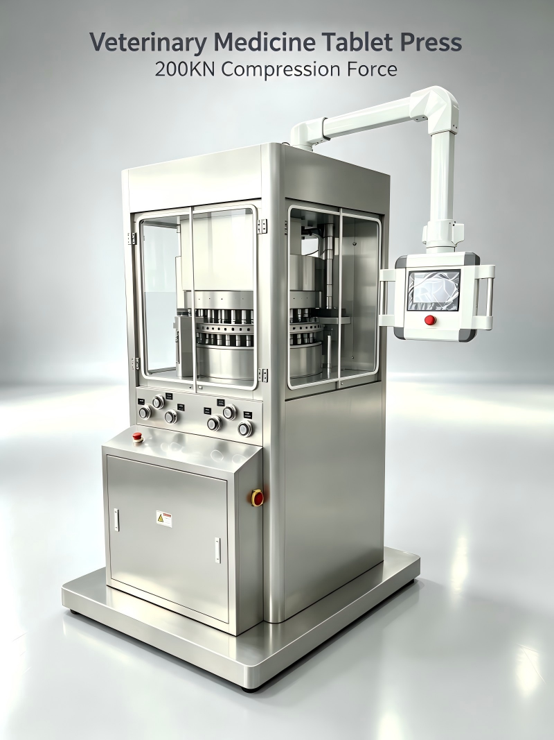 Large Tablet Press Machine 44000 Per Hour German PLC Multi Punch Tablet Machine