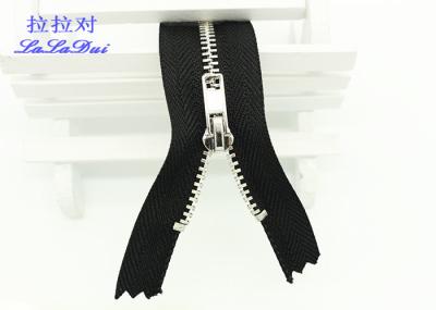 Close End Two Way Open Ended Zip , Garments / Pants Crotch Black Metal Zipper