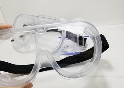 Eyewear protetor névoa cirúrgica completamente fechado dos óculos de proteção de segurança da anti sobre vidros