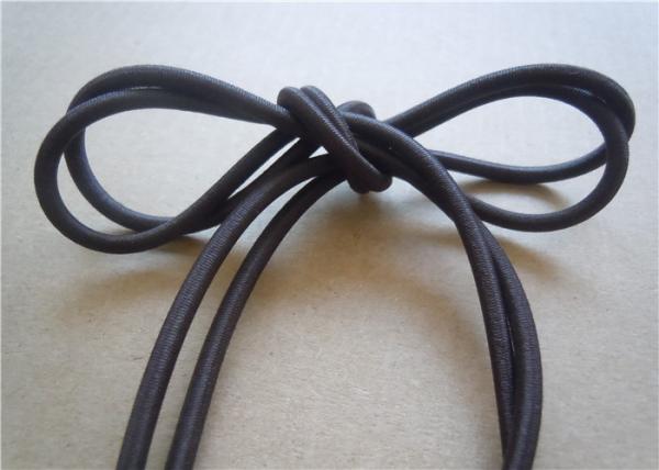Washable Black Waxed Cotton Cord 1Mm No Slip Custom For Decoration