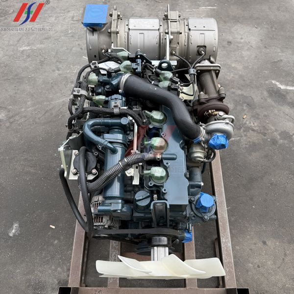 Common Rail Kubota V2607-CR-TE5-BB-03 4-cylinder Diesel Engine Suitable For Excavators