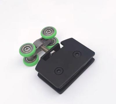 Fireproof Shower Room Accessories Stainless Sliding Glass Door Clamp