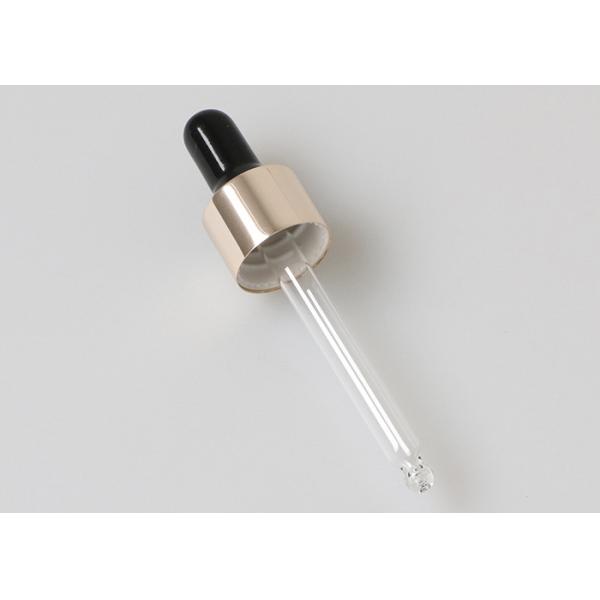 крышка капельницы бутылки шеи 18мм, стеклянный воротник алюминия капельницы масла