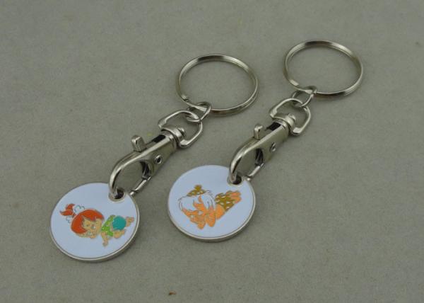 Iron Personalized Coin Flat Or Double Design Imitation Cloisonne Enamel
