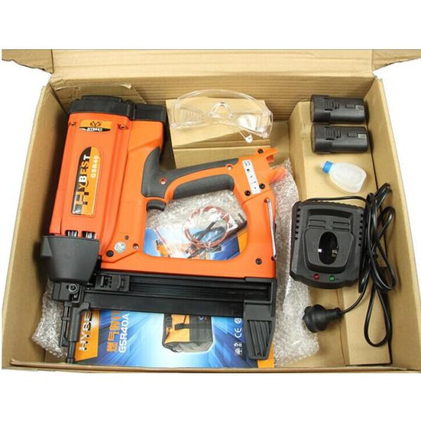 Compact and Powerful GSR40 Gas Actuated Concrete Nail Gun w/Case Li-lon 7.2V 2000mAh
