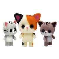 Des figurines en plastique en carton mini-boîte à voile en PVC