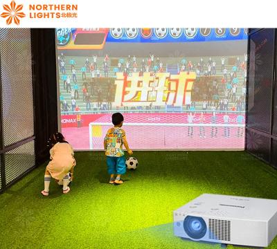 Jogos Indoor Robot Goalkeeper Jogo de Tiro Inteligente Interativo Futebol