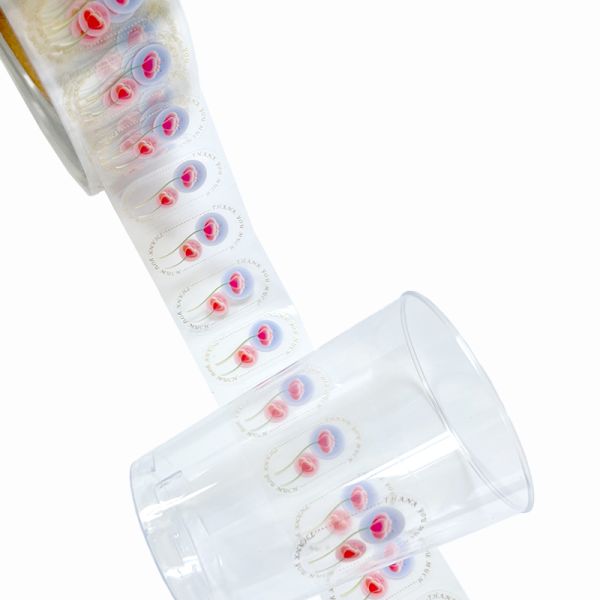 Waterproof Adhesive Juice Bottle Labels Custom Design with Glossy Finish Durable Branding for Cosmetic Industries