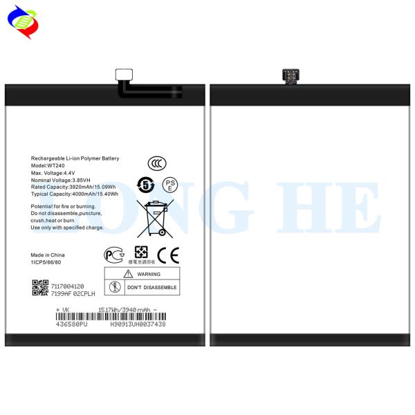 Bateria recarregável de substituição original WT240 para Nokia 2.3 3.2 2.4 4000mAh 3.85V
