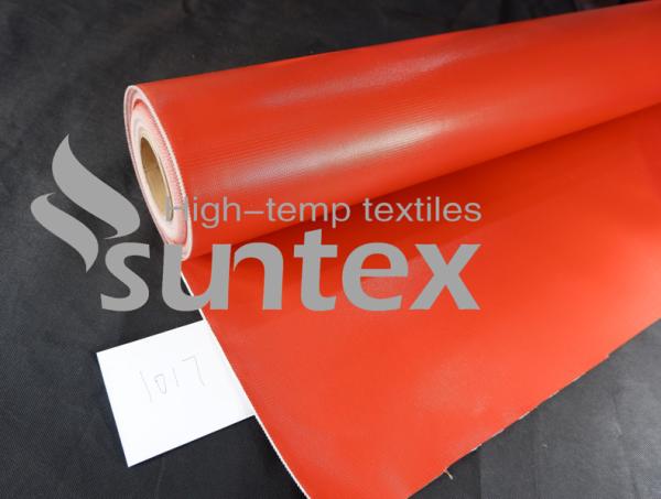 O silicone de alta temperatura da proteção revestiu o fogo da tela da fibra de vidro - resistente