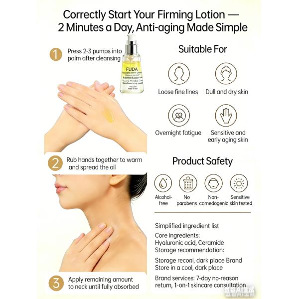 Collagen Ganoderma Spore Dual Yeast Firming Emulsion Oil