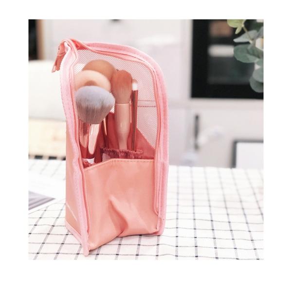 Zipper Closure Makeup Brushes Holder for Customized Promotion and OEM/ODM Acceptance