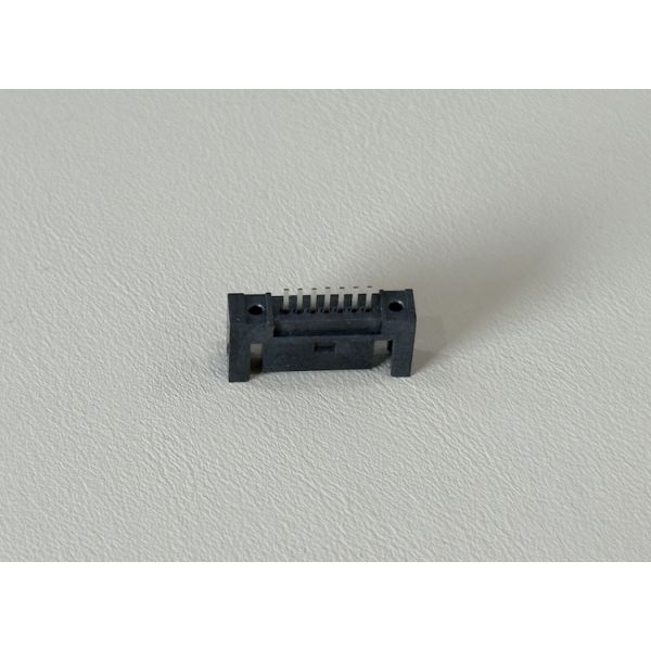 13 Pin SATA board mount connector, 1.27mm pitch vertical SMT PCB connector for high speed data transmission, HDD / SSD storage, industrial electronic server customization