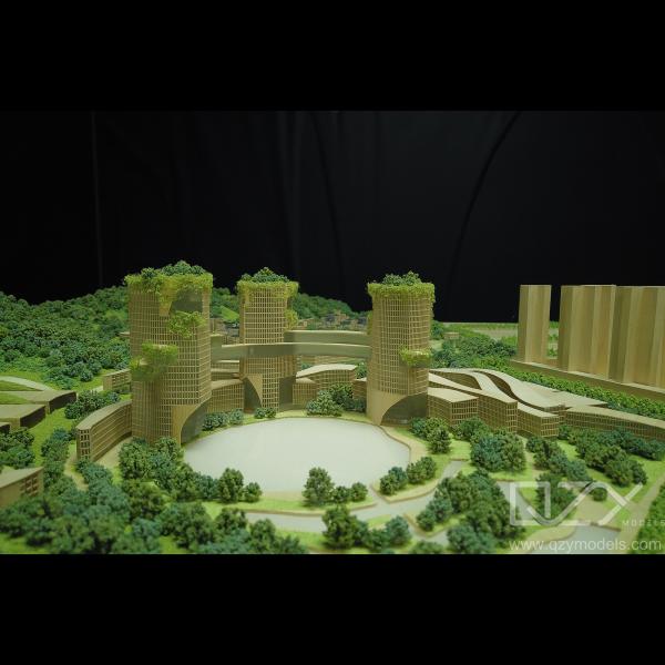 EMBT-1/1000 BIT-Shenzhen Branch Architectural Model Современное архитектурное моделирование