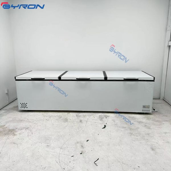Energy Saving Commercial Deep Freezer OEM Commercial Display Chest Freezer